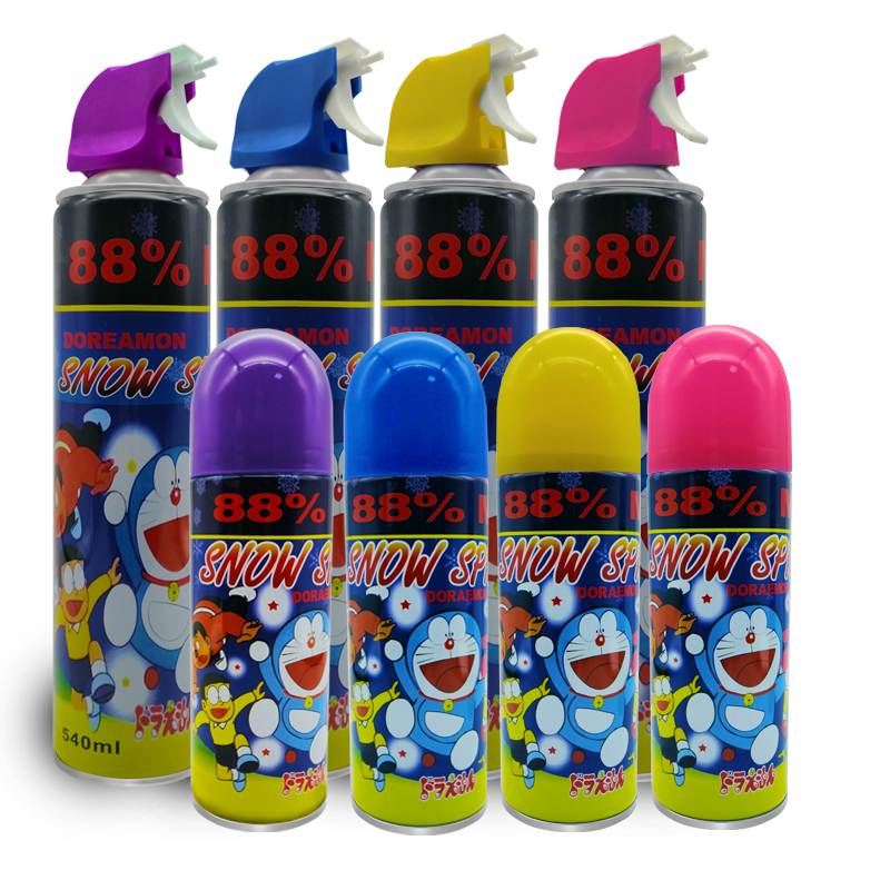 Doraemon Schneespray Party Schaumspray Schneefliege Schneespray